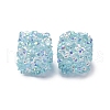 Resin Rhinestone Beads OACR-U009-01B-1