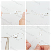Beebeecraft 30Pcs 3 Colors 925 Sterling Silver Wire Guardian and Protectors STER-BBC0006-05B-7