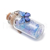 6Pcs Glass Pendants PALLOY-JF03696-4