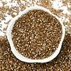 Imitation Cat Eyes Glass Seed Beads X-SEED-H003-03O-3