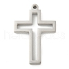 Non-Tarnish 304 Stainless Steel Laser Cut Pendants STAS-U009-02B-P-1