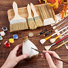   11Pcs 9 Style Bristle Paint Brush TOOL-PH0001-73-3