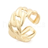 Brass Cuff Rings for Women RJEW-B119-13G-4