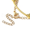 Brass Tube Beads Bracelets for Women BJEW-JB11589-01-4