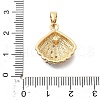 Brass Pendants KK-D367-06PG-3