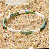 Ethnic Style Japanese Tila Glass Seed Beads Stretch Bracelets for Women MU4713-2