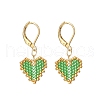 304 Stainless Steel Leverback Earrings for Women EJEW-MZ00408-05-2