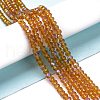 Electroplate Glass Beads Strands EGLA-A034-T3mm-L01-4