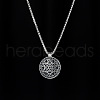 Alloy Pendant 201 Stainless Steel Chain Necklaces for Men FS-WG147E5-08-1