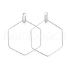 Tarnish Resistant 304 Stainless Steel Wire Pendants STAS-L238-075P-1