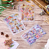 36Pcs 36 Styles PET Waterproof Stickers STIC-TAC0001-004-5