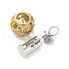 304 Stainless Steel Rhinestone Urn Ashes Pendants STAS-Q327-01-3