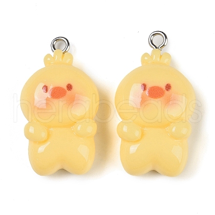 Resin Pendants RESI-U004-01E-1