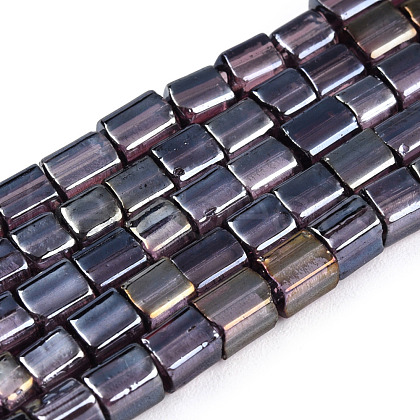 Transparent Glass Bead Strands GLAA-N047-08-C02-1