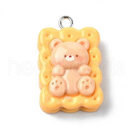 Resin Pendants RESI-I058-04A-01-1