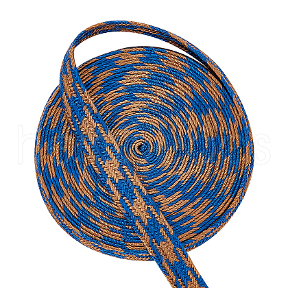 Cotton & Silk Blended Yarns Ribbon for Handle OCOR-WH0085-71A-1