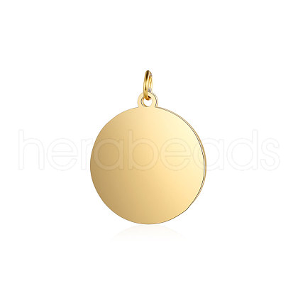 Ion Plating(IP) 304 Stainless Steel Pendants STAS-I311-33E-G-1