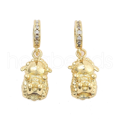 Brass Pendants KK-Q006-56G-1