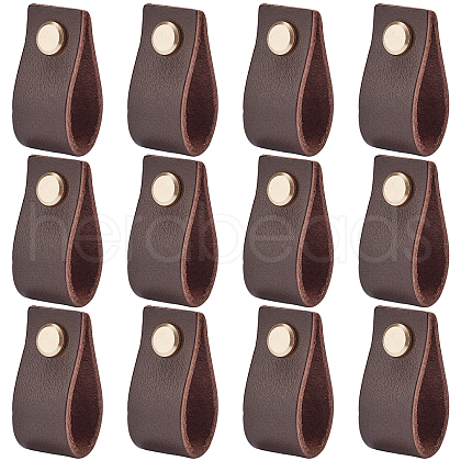 Rectangle Leather Drawer Handles AJEW-WH0251-71F-1