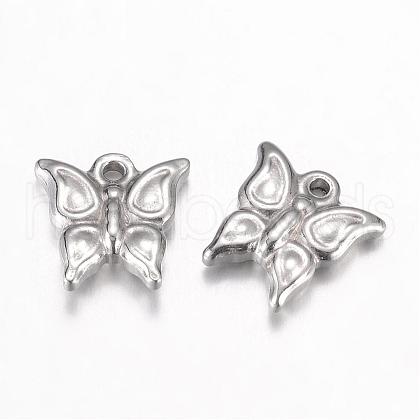 Tarnish Resistant 201 Stainless Steel Charms STAS-G071-02P-1