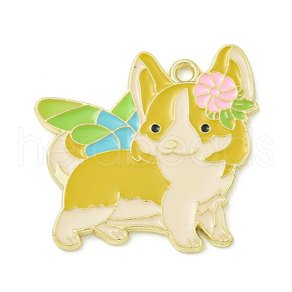 Alloy Enamel Pendants ENAM-I060-08A-1
