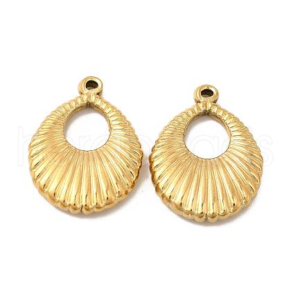 Ion Plating(IP) 304 Stainless Steel Pendants STAS-E182-23G-1