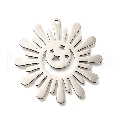 304 Stainless Steel Pendants STAS-B083-04P-1