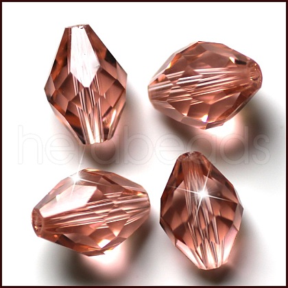 Imitation Austrian Crystal Beads SWAR-F054-11x8mm-30-1