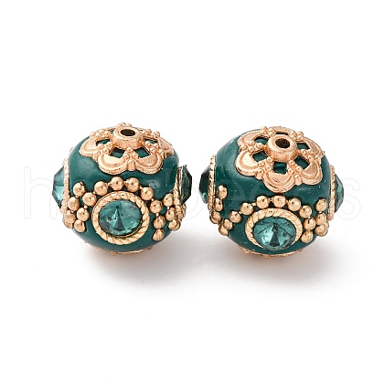 Handmade Resin Indonesia Beads IPDL-S054-008A-01KCG-1