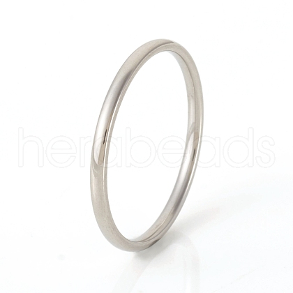 Tarnish Resistant 201 Stainless Steel Plain Band Rings RJEW-G107-1.5mm-7-P-1