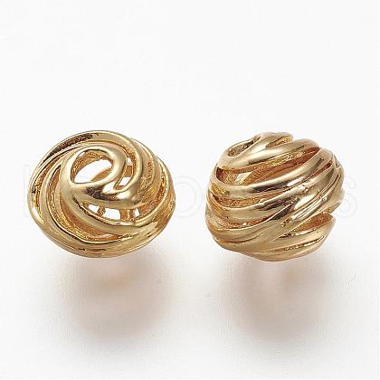 Brass Beads KK-G289-13G-1
