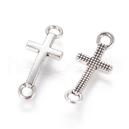 Tibetan Style Alloy Links connectors TIBE-Q066-07AS-RS-1