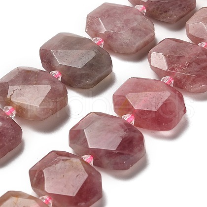 Natural Rose Quartz Beads Strands G-H078-B05-01-1