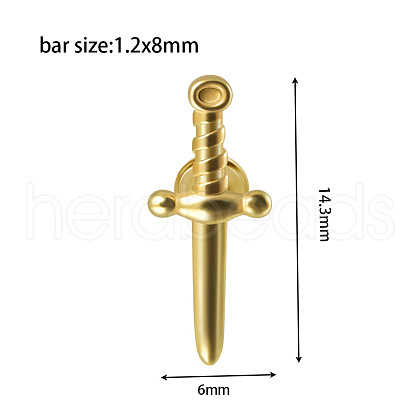 304 Stainless Steel Threadless Labret Stud WG1F35F-02-1