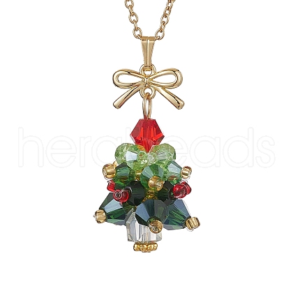 304 Stainless Steel Cable Chain Necklaces NJEW-JN04945-1