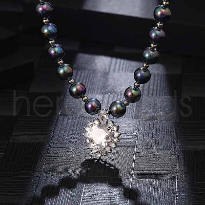 Heart Pendant Necklace NA1621-1
