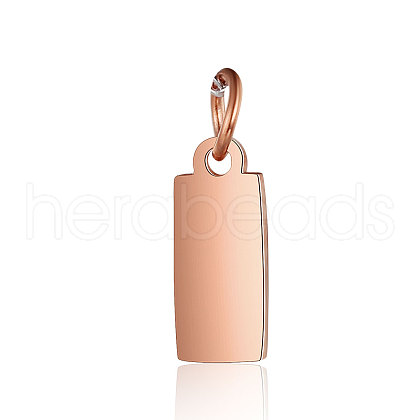 Ion Plating(IP) 304 Stainless Steel Pendants STAS-I311-31A-RG-1