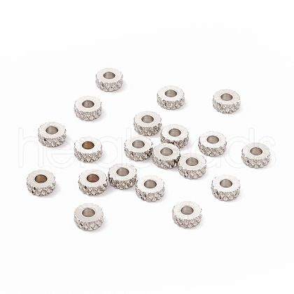 Non-Tarnish 201 Stainless Steel Spacer Beads STAS-A057-25A-P-1