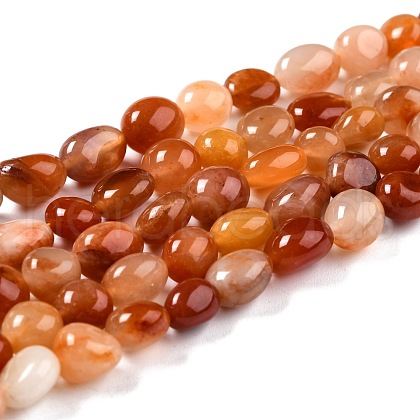 Natural Jade Beads Strands G-G018-16-1