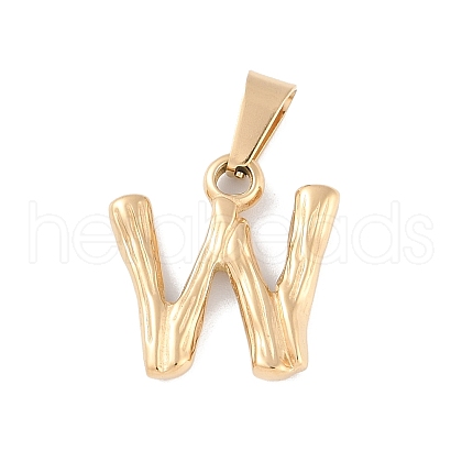 304 Stainless Steel Pendants STAS-F235-01G-W-1