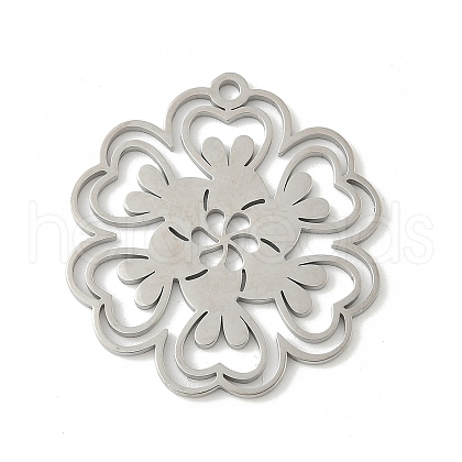 304 Stainless Steel Pendants STAS-V016-04P-1