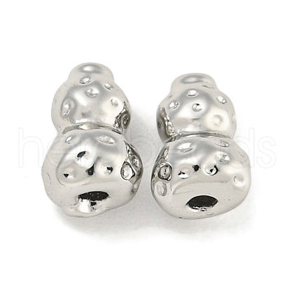 Textured Brass Beads KK-Q820-28P-1