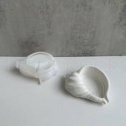 DIY Conch Shape Jewelry Plate Silicone Molds WG94474-01-1