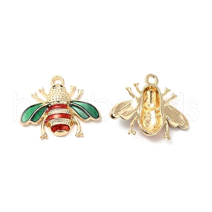 Alloy Enamel Pendants ENAM-C005-06G-1