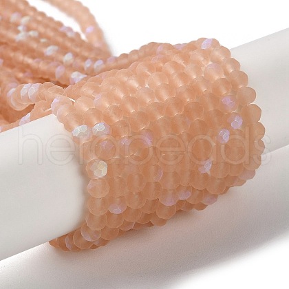 Imitation Jade Glass Beads Strands EGLA-YW0003-19B-18-1