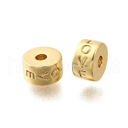 Brass Beads KK-B136-16G-1
