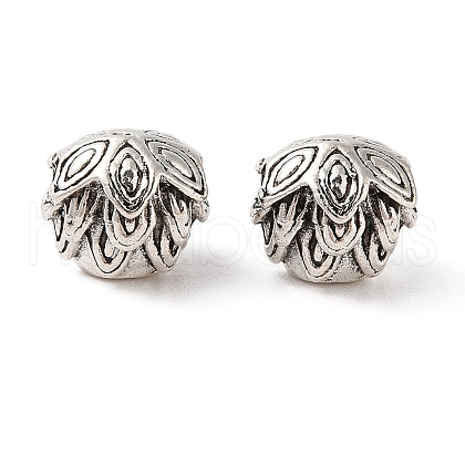 Tibetan Style Alloy European Beads FIND-C060-007AS-1