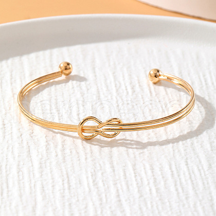 Infinity Alloy Cuff Bangles for Women WG45AE5-12-1