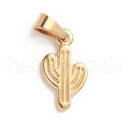 304 Stainless Steel Pendants STAS-E486-03G-1