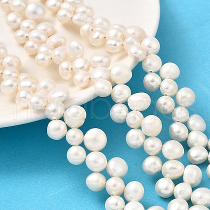 Natural Cultured Freshwater Pearl Beads Strands PEAR-I007-03F-01-1